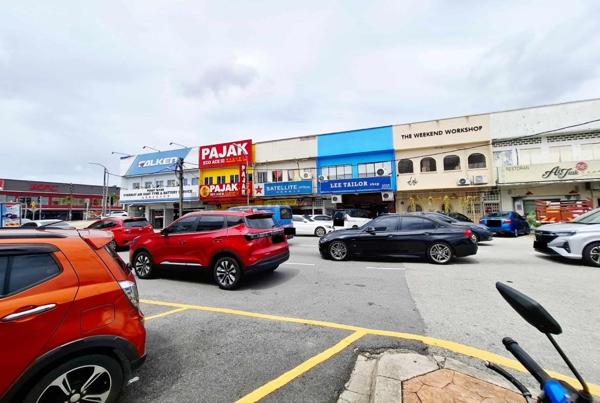 Sea Park PJ Shop For Rent | Two Storey Main Road Frontage