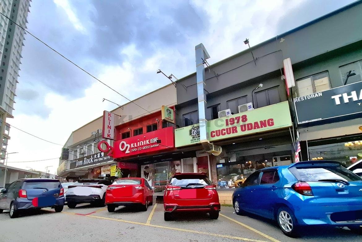Sea Park PJ Shop For Rent | Two Storey Main Road Frontage
