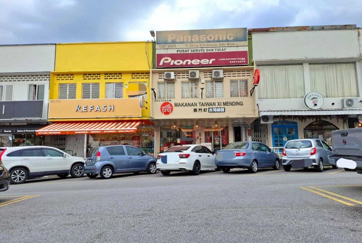 Sea Park PJ Shop For Rent | Two Storey Main Road Frontage