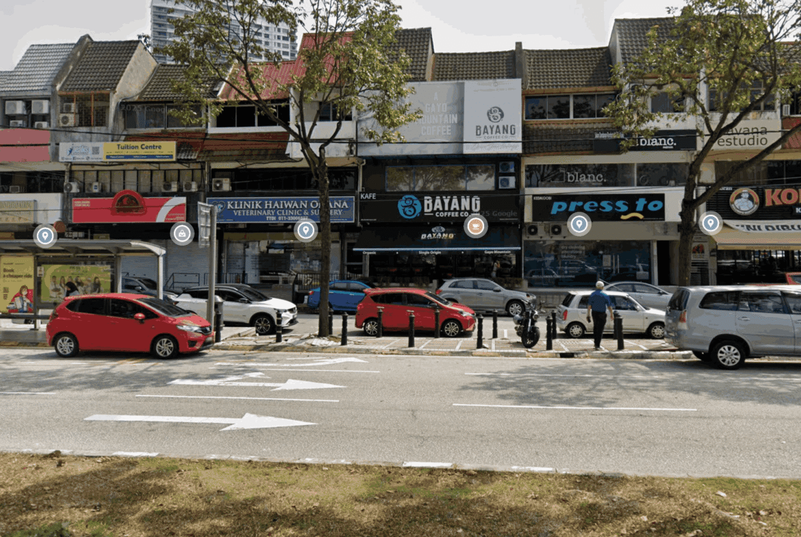 TTDI Shoplot For Rent | Ground Floor Facing Main Road